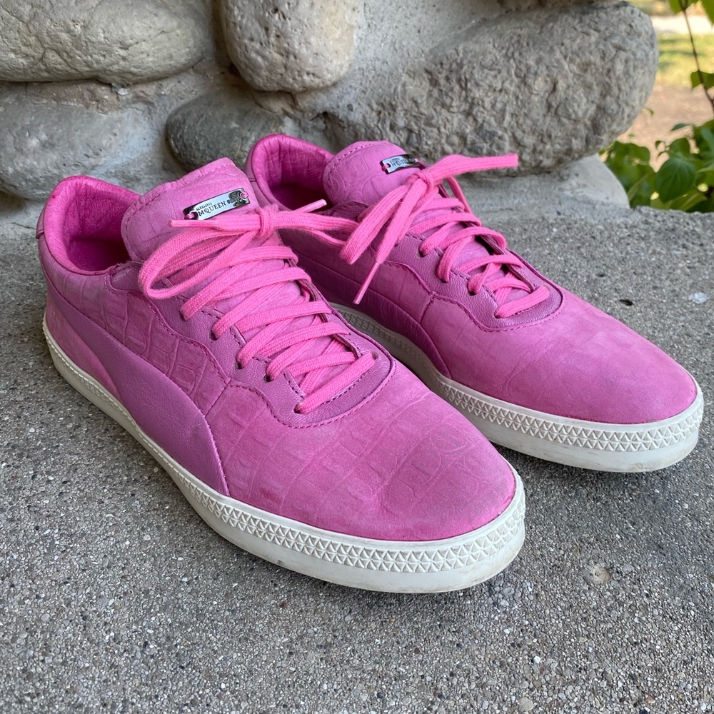 Alexander McQueen Puma Pink Sneakers - 7